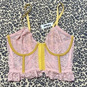 NWT!!! BOOTAY BAG Corset Top, Medium